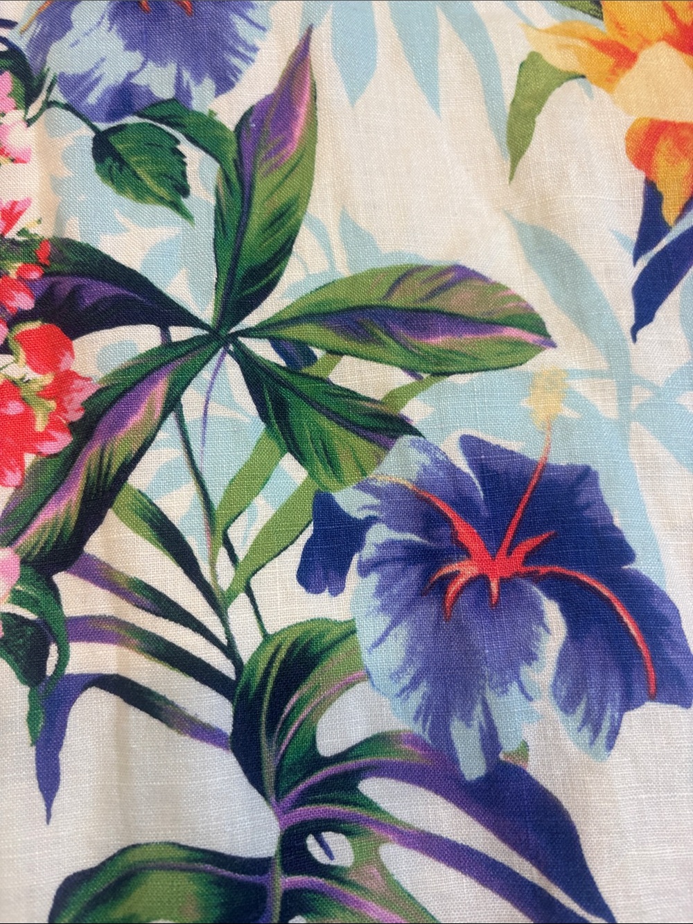 Tommy Bahama Disney Jungle Jubilee Linen Tropical Shift Dress XS Hidden Mickey - Picture 5 of 8